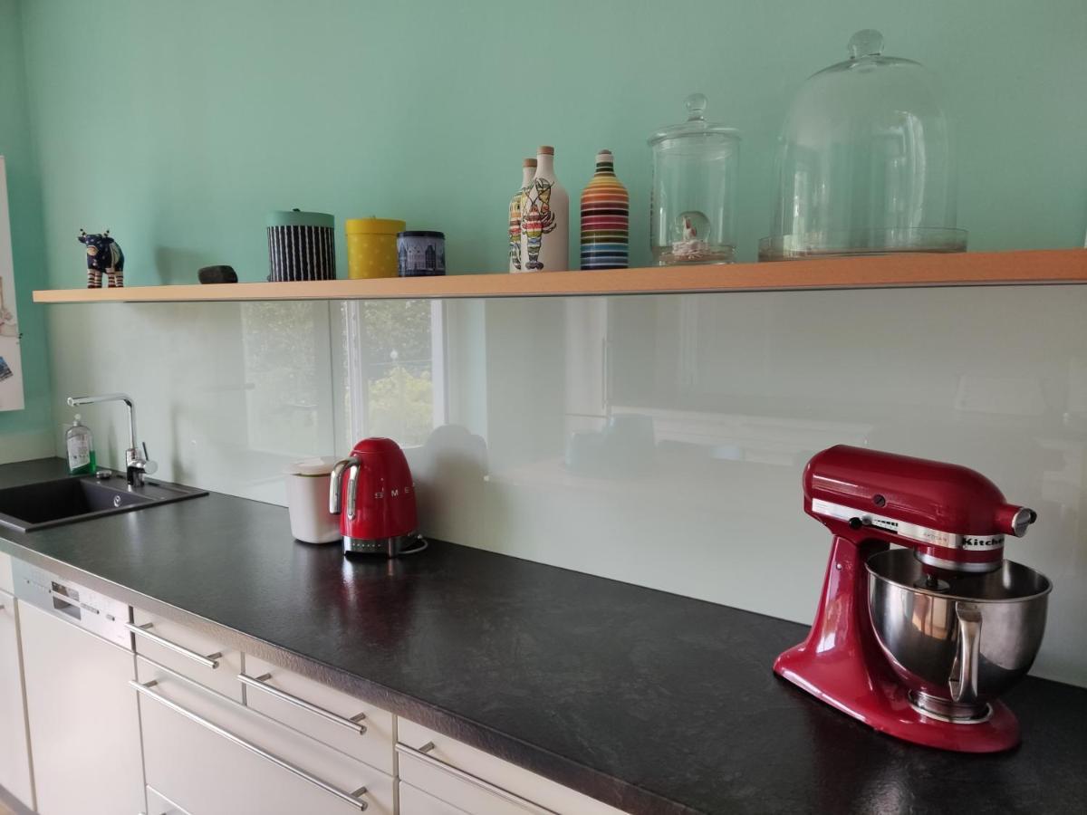 Zen Apartment - Spacious - Garden - Kitchen 카를스루에 외부 사진